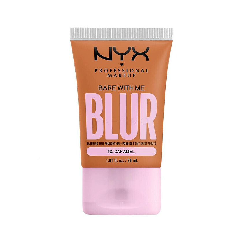 Изображение товара NYX PROFESSIONAL MAKEUP Тональный крем Bare With Me Blur Tint Foundation, 13 Caramel