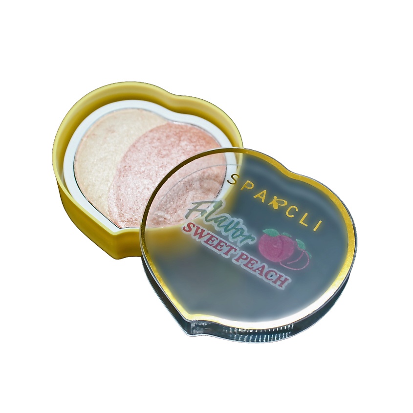 Изображение товара SPARCLI Хайлайтер для лица и тела сухой запеченый "Клубника", 1 шт.