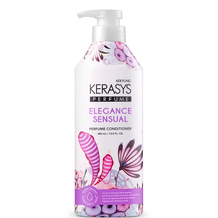 Изображение товара KERASYS Кондиционер для волос Элеганс объем 400 мл, укрепление и объем