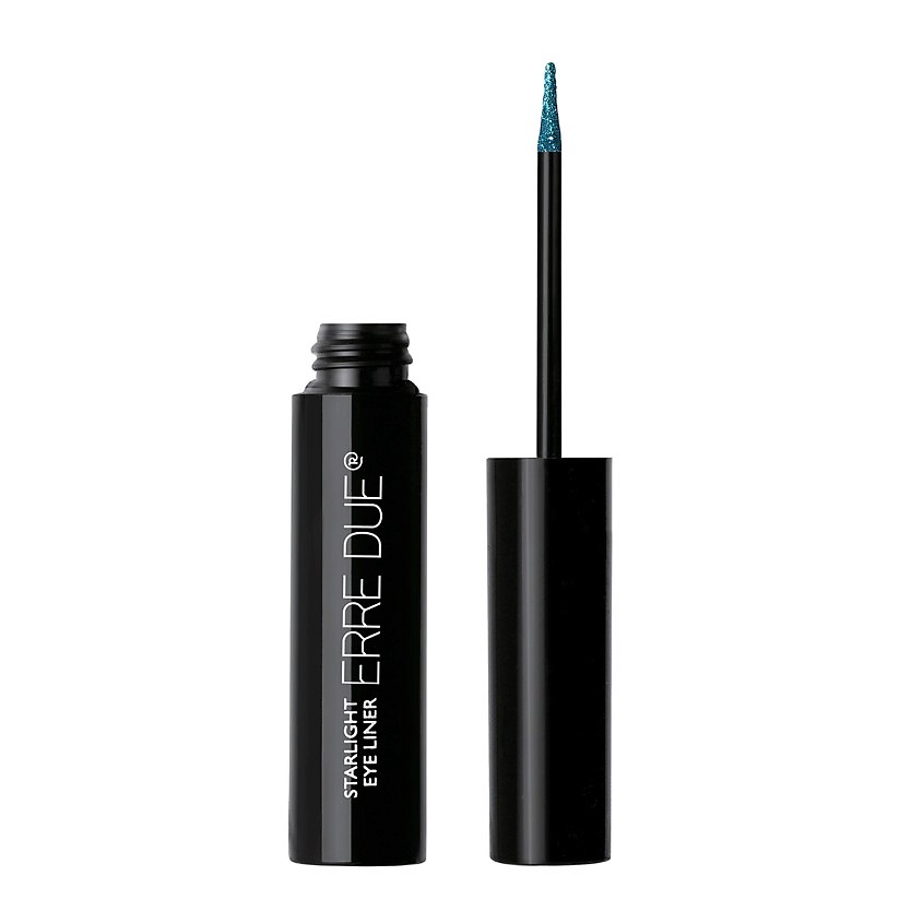 Изображение товара ERRE DUE Подводка для глаз с блестками Starlight Eye Liner, № 304 Bluemish, 3 мл