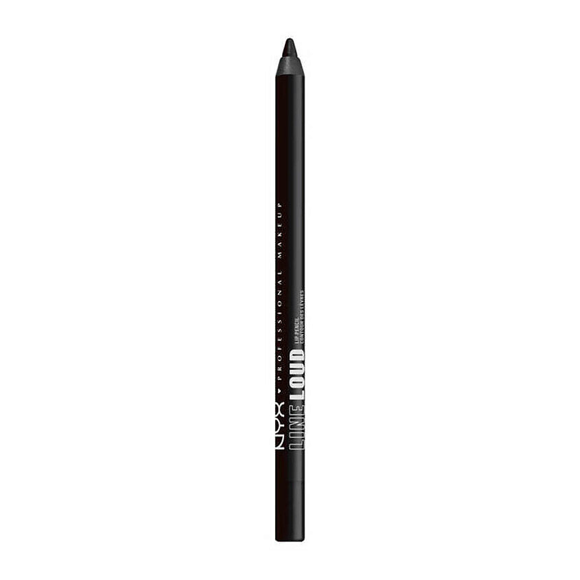 Изображение товара NYX PROFESSIONAL MAKEUP Карандаш для губ Line Loud Vegan Longwear Lip Liner, 18 - Evil Genius