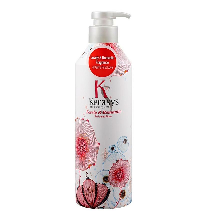 Изображение товара Кондиционер для волос KERASYS Романтик 400 мл - антистатический и восстановительный уход