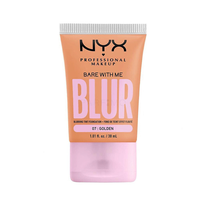 Изображение товара NYX PROFESSIONAL MAKEUP Тональный крем Bare With Me Blur Tint Foundation, 07 Golden