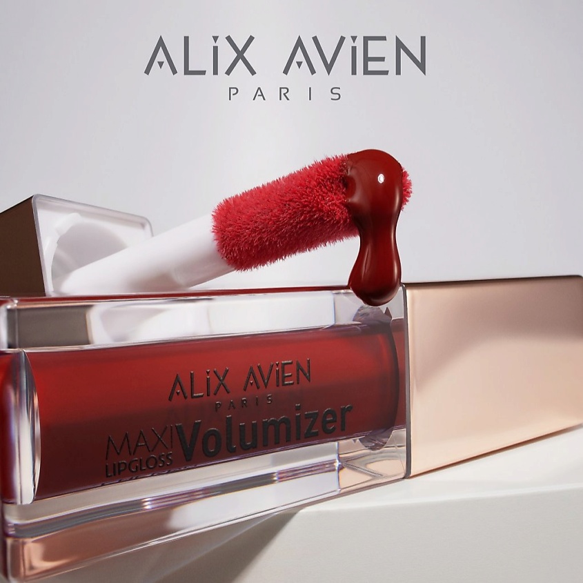 Изображение товара ALIX AVIEN MAXI VOLUMIZER Блеск для губ 220 luscious cherry эффект объема
