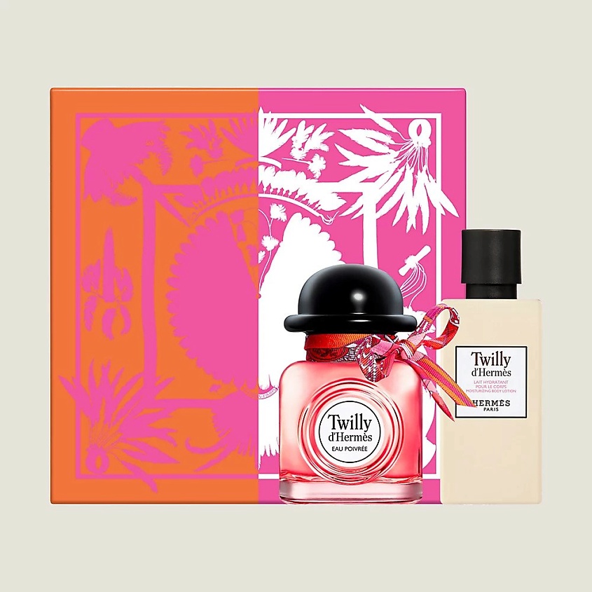 Изображение товара HERMES Набор Twilly D'Hermes : Парфюмерная вода + Лосьон для тела, 50 мл + 40 мл
