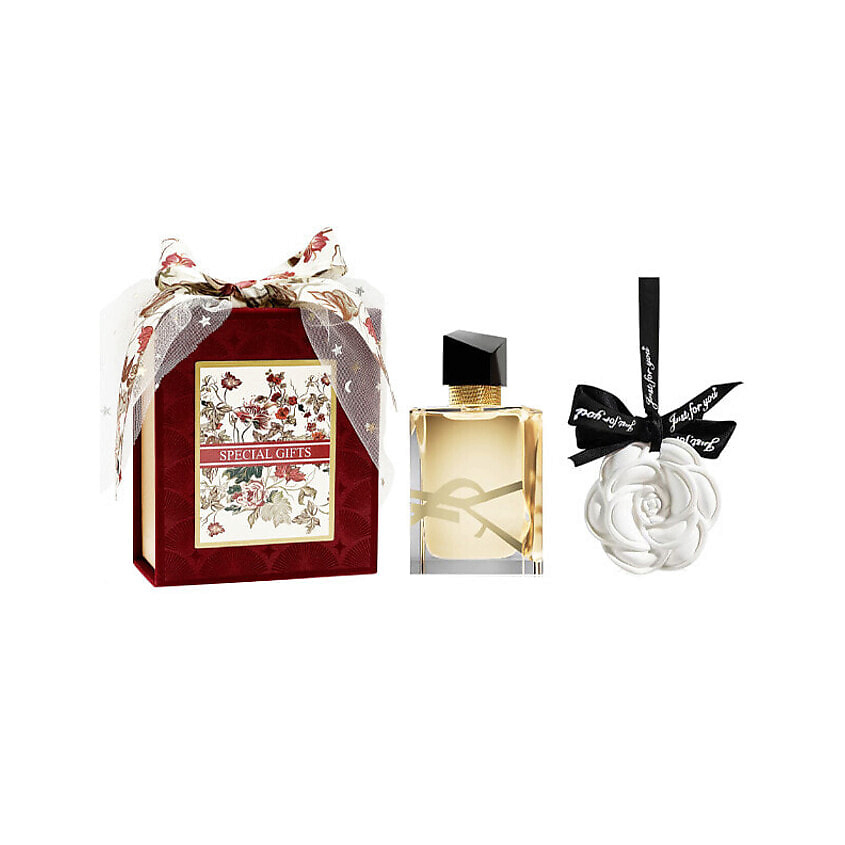 Изображение товара YVES SAINT LAURENT Парфюмерный набор Libre+Ароматическая подвеска+коробка, 7,5мл