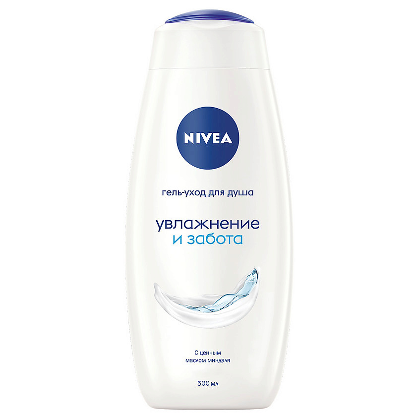 Изображение товара NIVEA Гель-уход для душа Увлажнение и забота, 500 мл