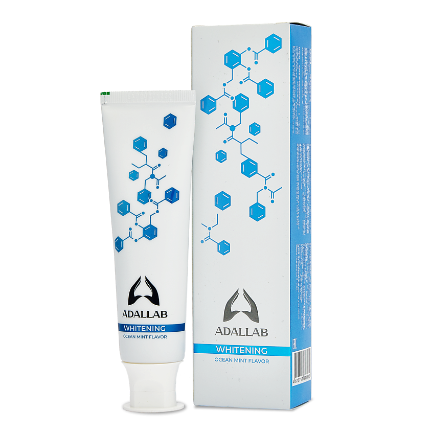 Изображение товара ADALLAB Отбеливающая зубная паста с пробиотиками и ароматом океанской мяты, 75 г
