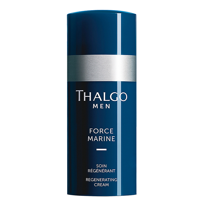 Изображение товара THALGO Крем для лица восстанавливающий для мужчин Men Force Marine Regenerating Cream, 50 мл
