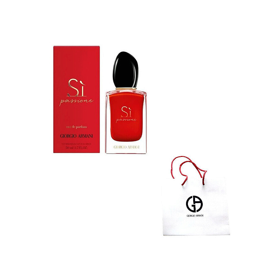 Изображение товара GIORGIO ARMANI Парфюмерная вода Si Passione+Падарочная упаковка, 50мл