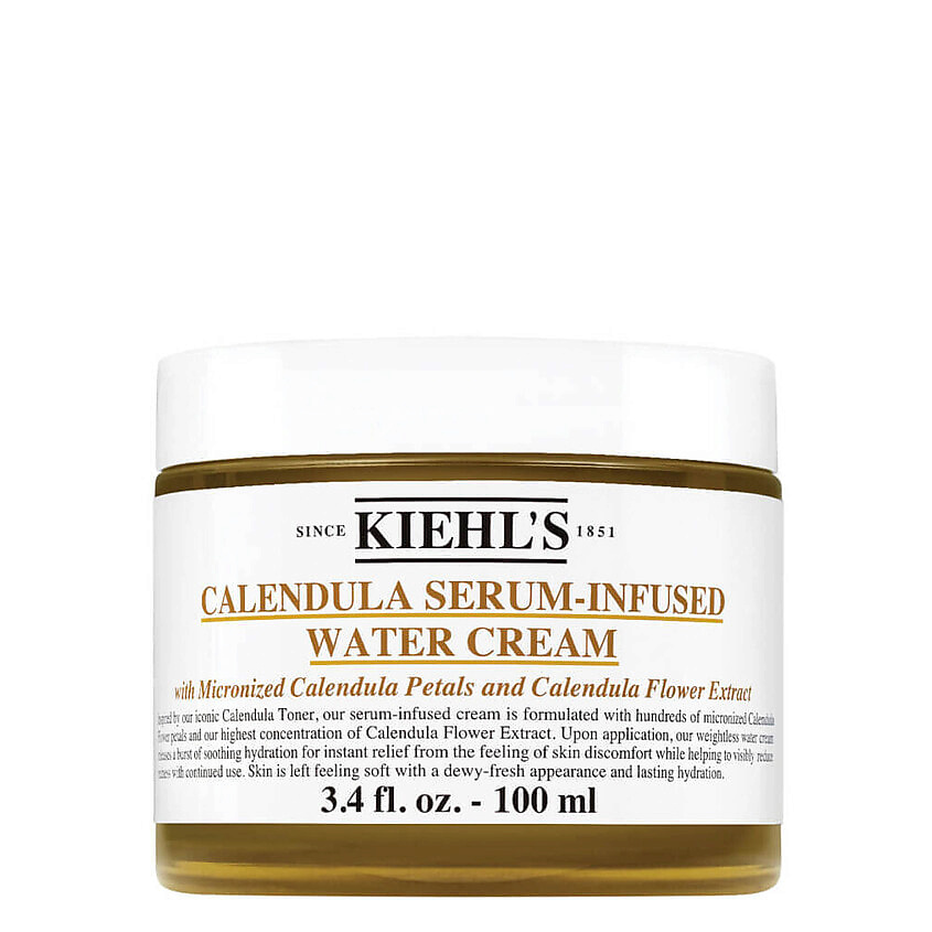 Изображение товара KIEHL'S Увлажняющий и успокаивающий крем Calendula Serum-Infused Water Cream, 100 мл