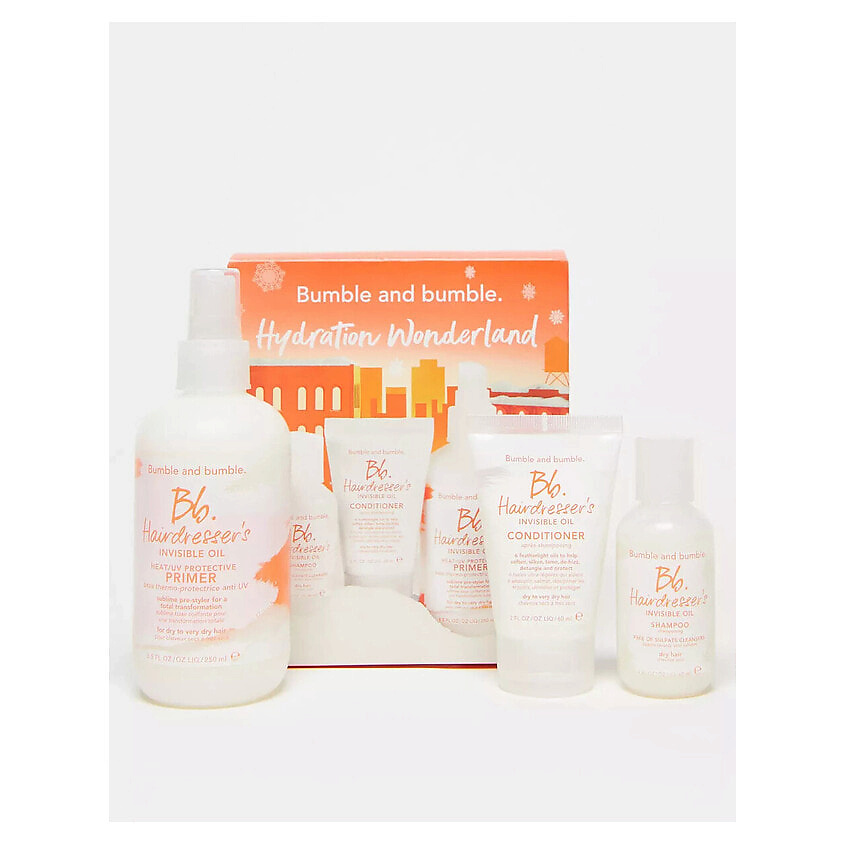 Изображение товара BUMBLE AND BUMBLE Набор средств по уходу за волосами Hydration Wonders Travel Hair, Белый