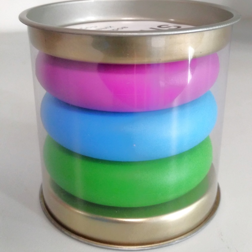 Изображение товара Набор кистевых эспандеров FORTIUS 3 шт 5,10,20 кг компактный для рук и реабилитации