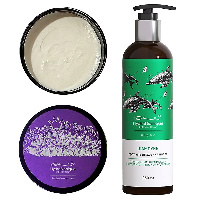 Изображение товара HYDROBIONIQUE Подарочный набор Объем и густота волос, 250 мл + 200 мл