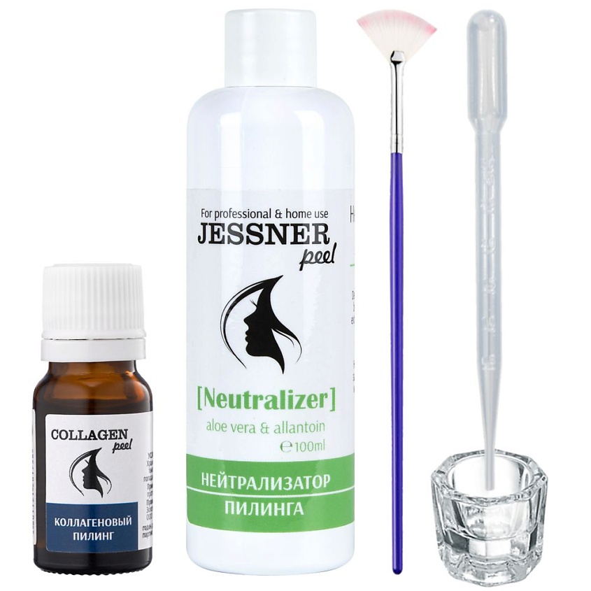 Изображение товара Набор для коллагенового пилинга 4в1 от ТРЕНД Косметикс