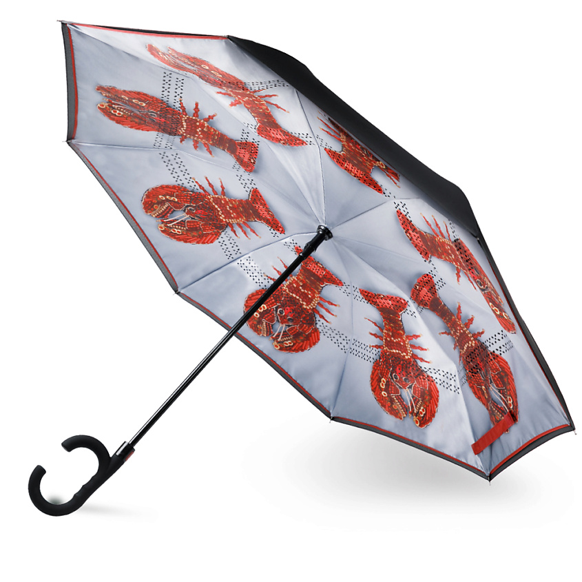 Изображение товара RUSSIAN LOOK Зонт наоборот Фламинго, 1 шт.