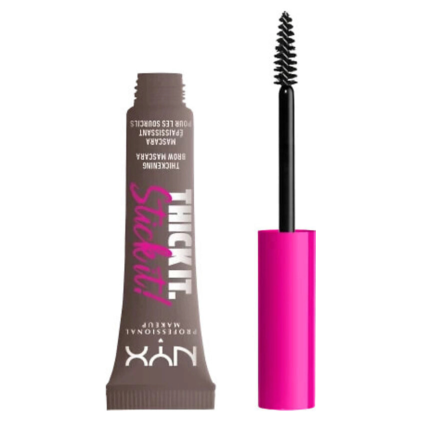 Изображение товара NYX PROFESSIONAL MAKEUP Тушь для укладки бровей Thick It. Stick It!, 05 Ash Brown