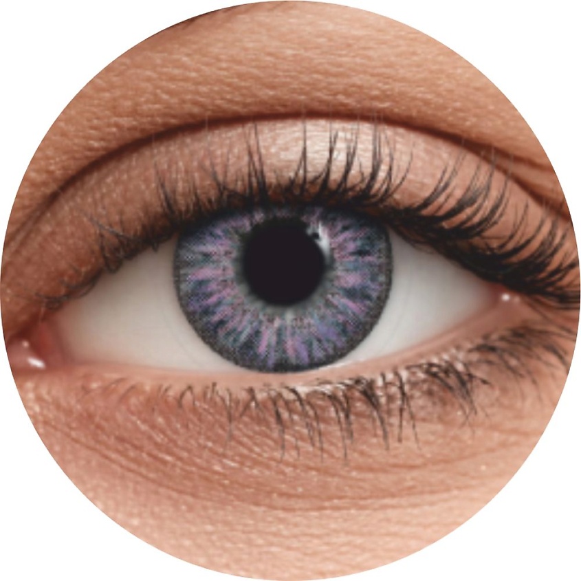 Изображение товара OKVISION Цветные контактные линзы OKVision Fusion color Cobalt Violet на 1 м, -4.00 / 14 / 8.6 / Cobalt Violet / 2 шт.