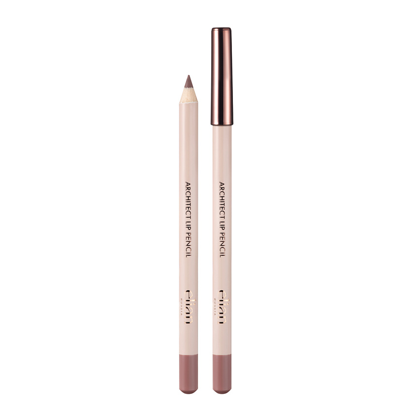 Изображение товара Карандаш для губ ELIAN Architect Lip Pencil 02 Flat White стойкий с насыщенным цветом