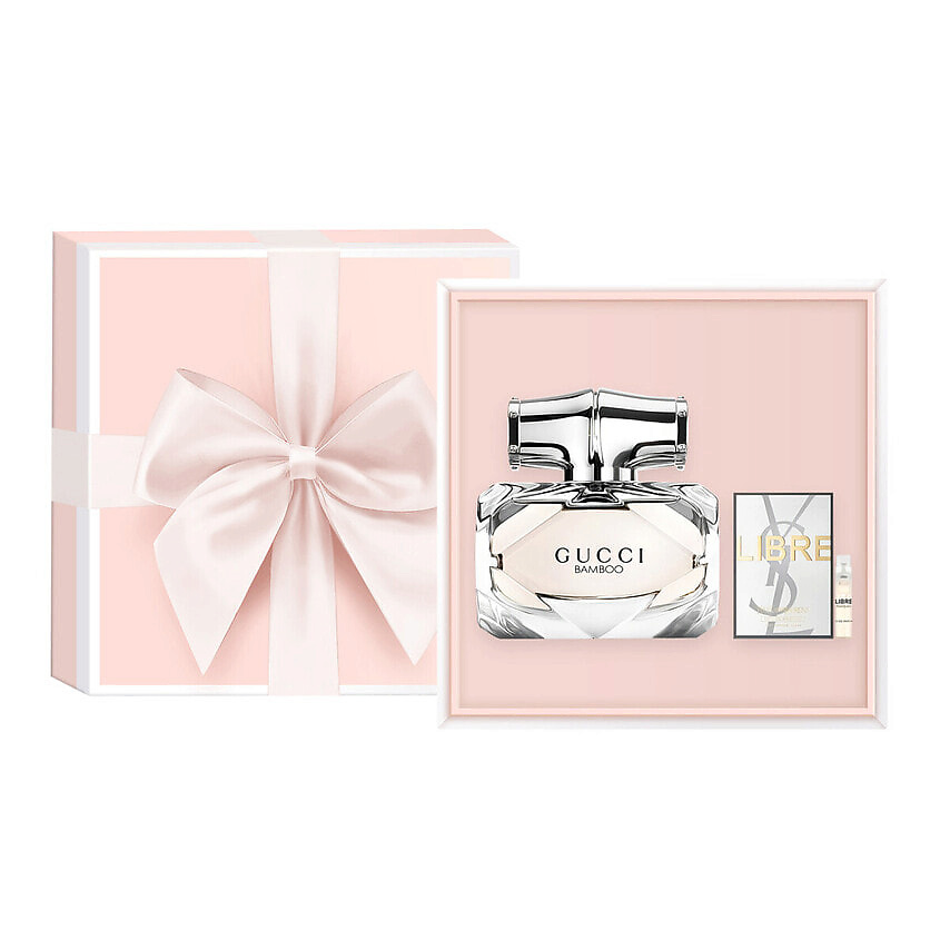 Изображение товара GUCCI Набор: Gucci Bamboo Eau de Toilette + Пробник + Подарочная упаковка, 50 мл + 1 шт.