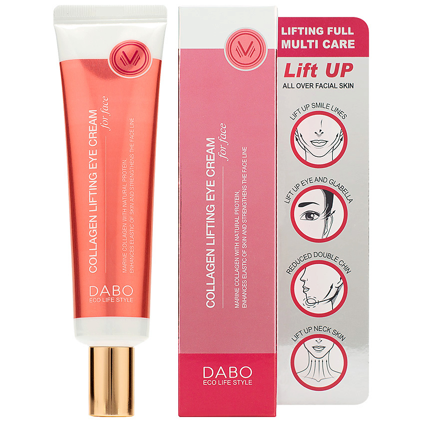 Изображение товара DABO Крем-лифтинг для глаз с коллагеном 30 мл для молодости и увлажнения кожи