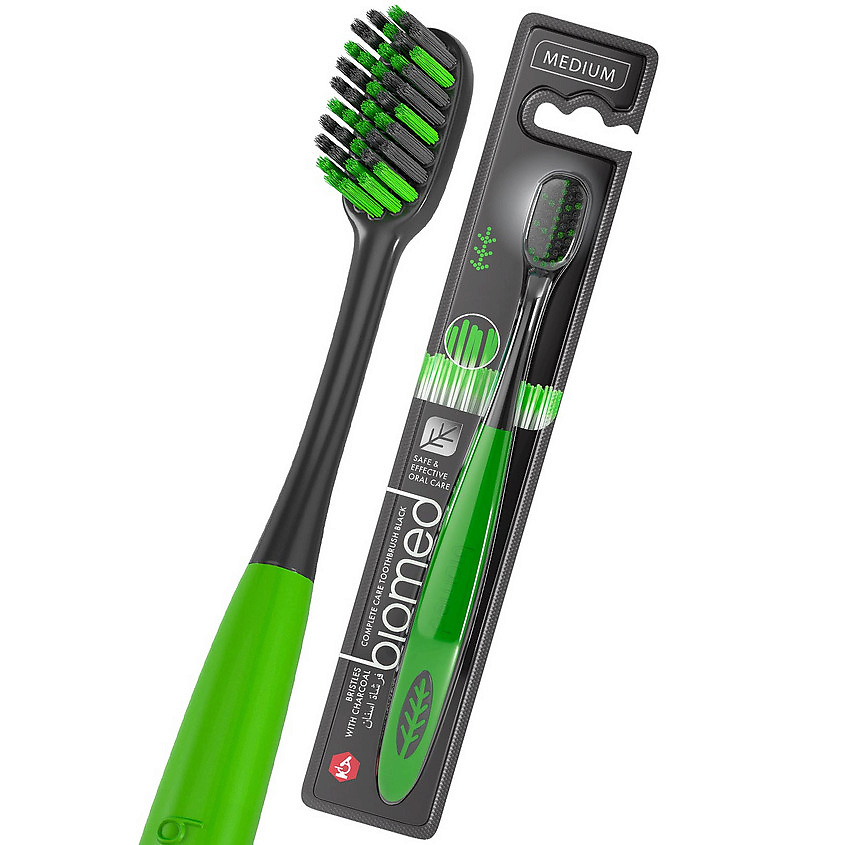 Изображение товара BIOMED Комплексная зубная щетка Black, 1 шт.