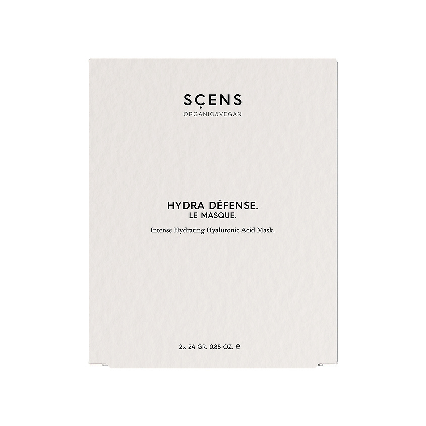 Изображение товара SCENS Маска для лица увлажняющая Skin Care Hydra Defense Le Masque, 24 г + 24 г