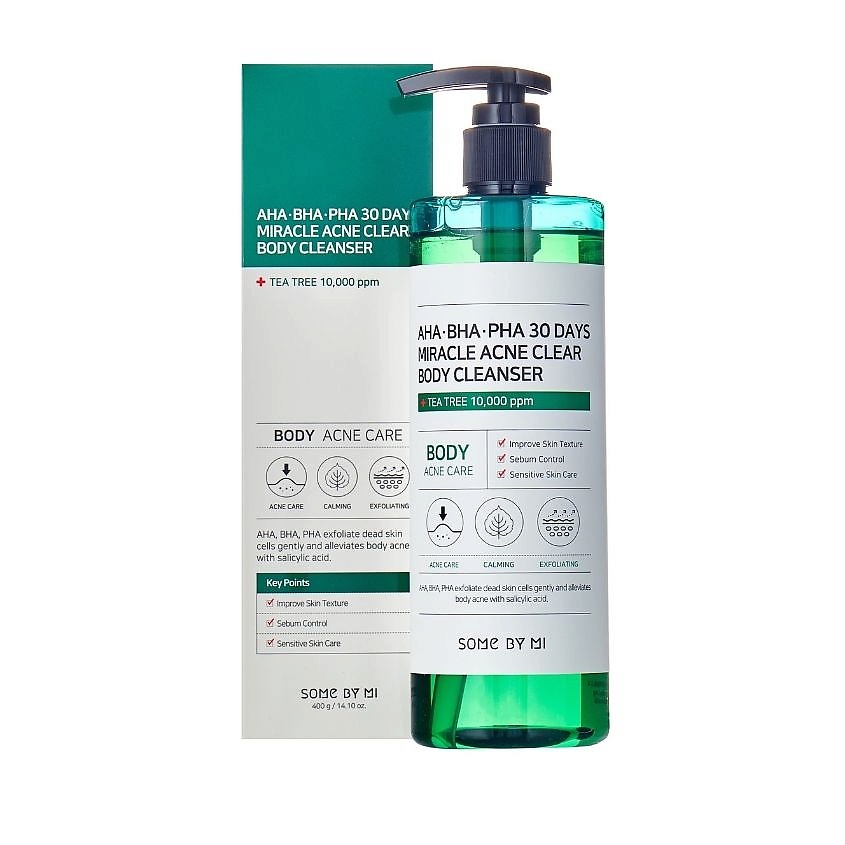 Изображение товара SOME BY MI Гель для тела очищающий с кислотами AHA-BHA-PHA 30 Days Miracle, 400 мл
