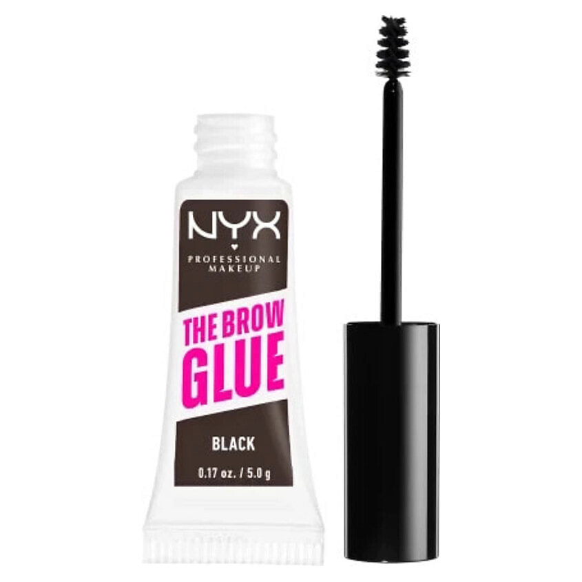 Изображение товара NYX PROFESSIONAL MAKEUP Гель для бровей The Brow Glue Styler, 05 Black