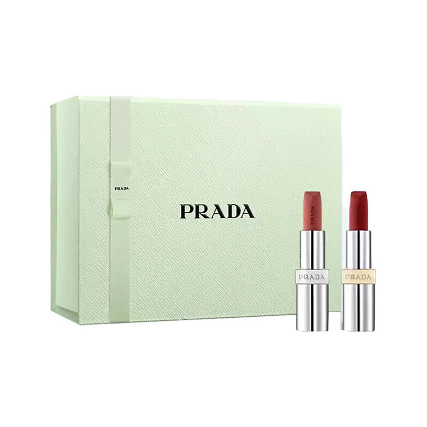 Изображение товара PRADA Подарочный набор для губ Monochrome Soft Matte, B107+ B03