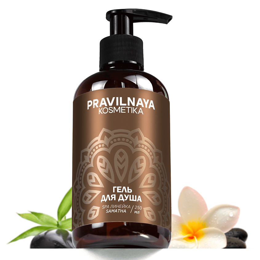 Изображение товара P+K PRAVILNAYA KOSMETIKA Гель для душа парфюмированный, SPA серия Шаматха, 1 шт.