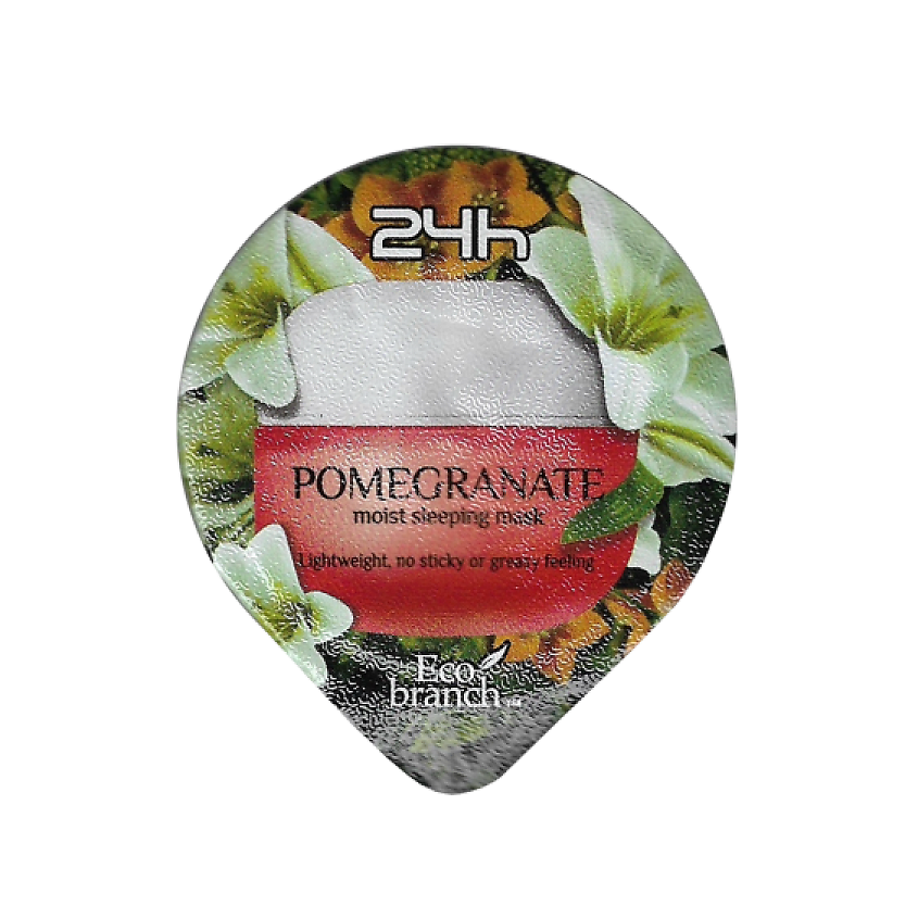 Изображение товара ECOBRANCH Увлажняющая ночная маска для лица, 1 шт.