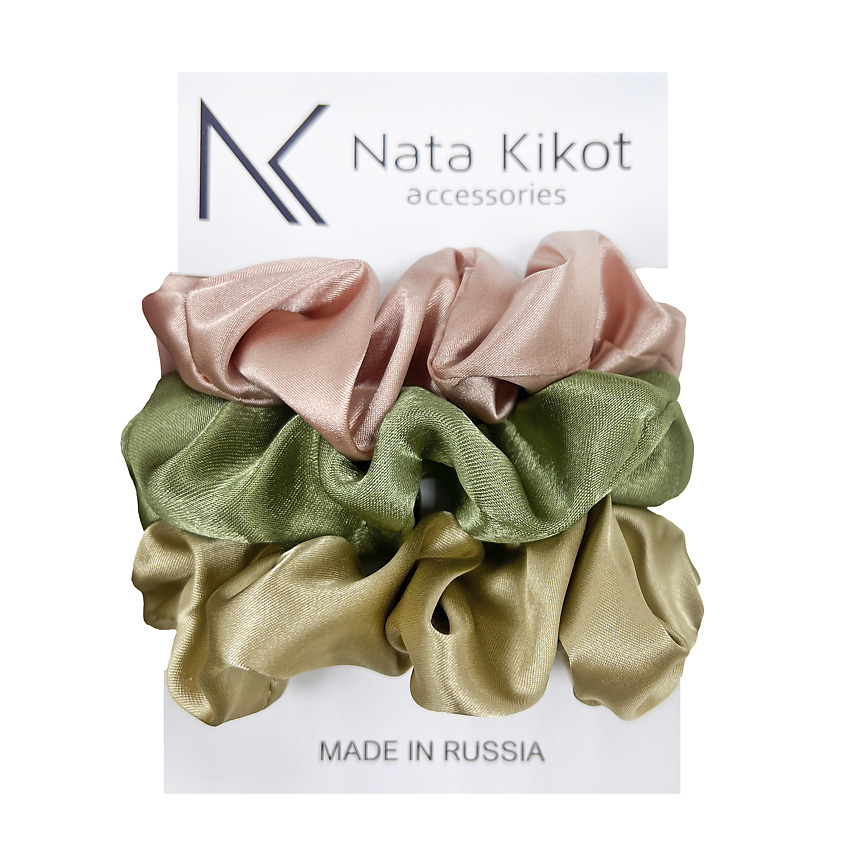 Изображение товара NATA KIKOT Набор шелковых резинок, 3 шт.
