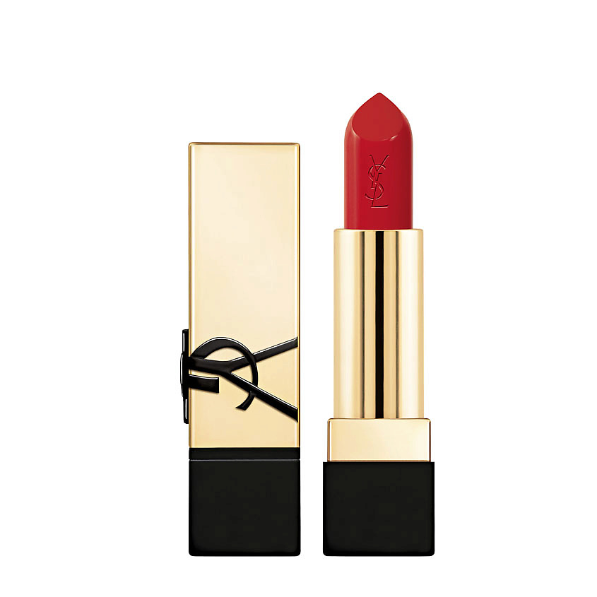 Изображение товара YVES SAINT LAURENT Rouge Pur Couture Caring Satin R1 Le Rouge - стойкая губная помада с атласным эф