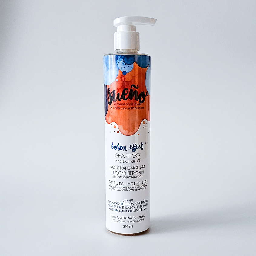 Изображение товара Шампунь для волос SUENO против перхоти и жирной кожи 750мл