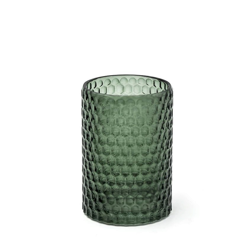 Изображение товара Стаканчик Ridder Sherine для зубных щеток прозрачный стеклянный дизайн