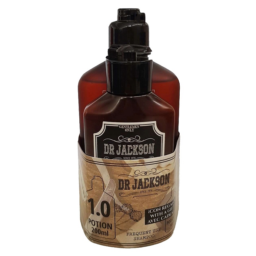 Изображение товара DR JACKSON Набор для ухода за волосами для мужчин Potion 1.0, 200 мл + 100 мл
