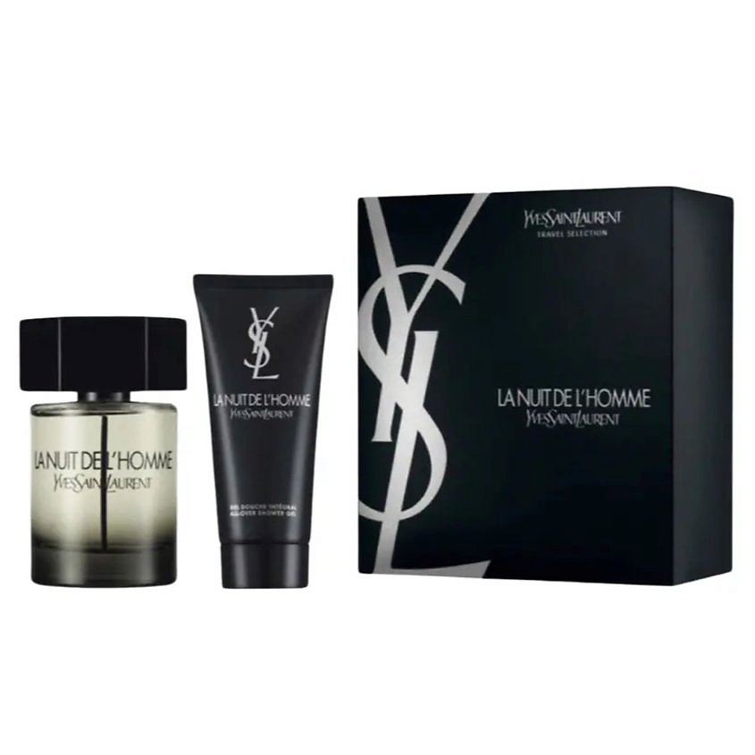 Изображение товара Набор Yves Saint Laurent La Nuit De L'Homme туалетная вода и гель для душа мужской 100 мл + 50 мл