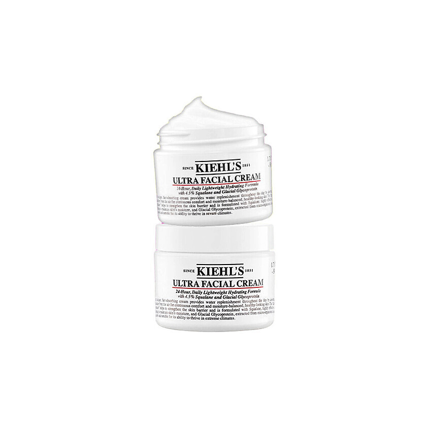 Изображение товара Kiehl's Ultra Facial Cream увлажняющий крем для лица 2x50 мл
