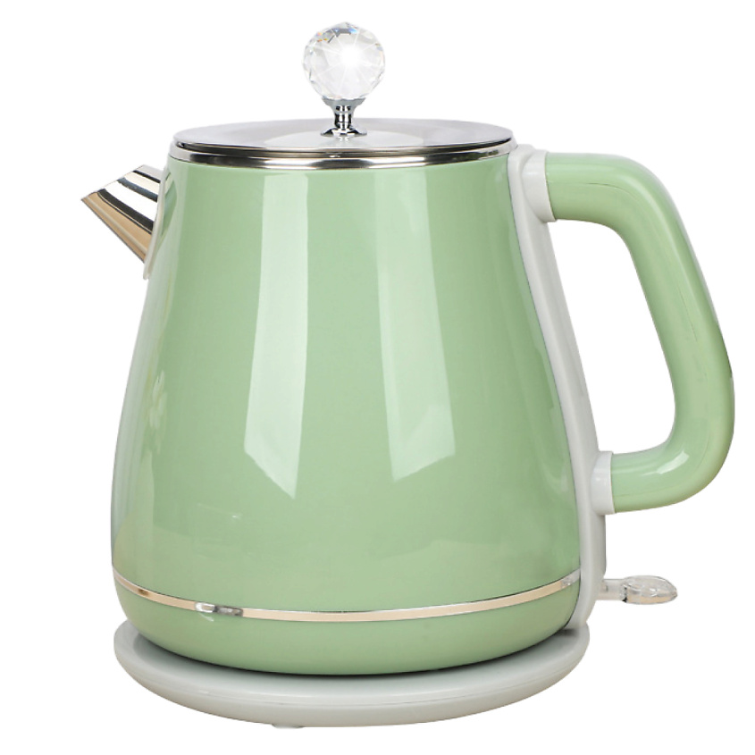 Изображение товара ENVITEC Чайник электрический EK-601, цвет: Зеленый, 1800 мл