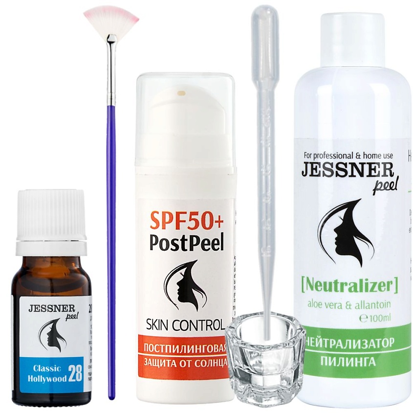Изображение товара TREND COSMETICS Набор "5в1 SPF": пилинг Джесснера 28% с постпилинговым SPF кремом, 140мл
