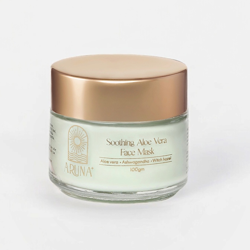 Изображение товара ARUNA Успокаивающая маска для лица с Алоэ Вера, 100 г