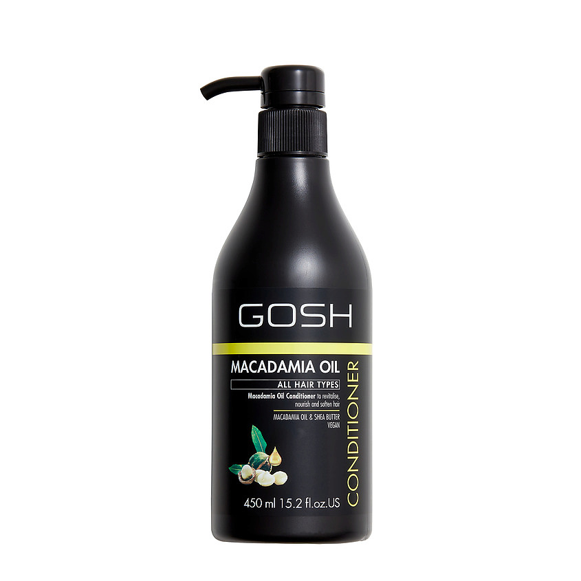 Изображение товара GOSH Кондиционер для волос с маслом макадамии Macadamia Oil, 450 мл