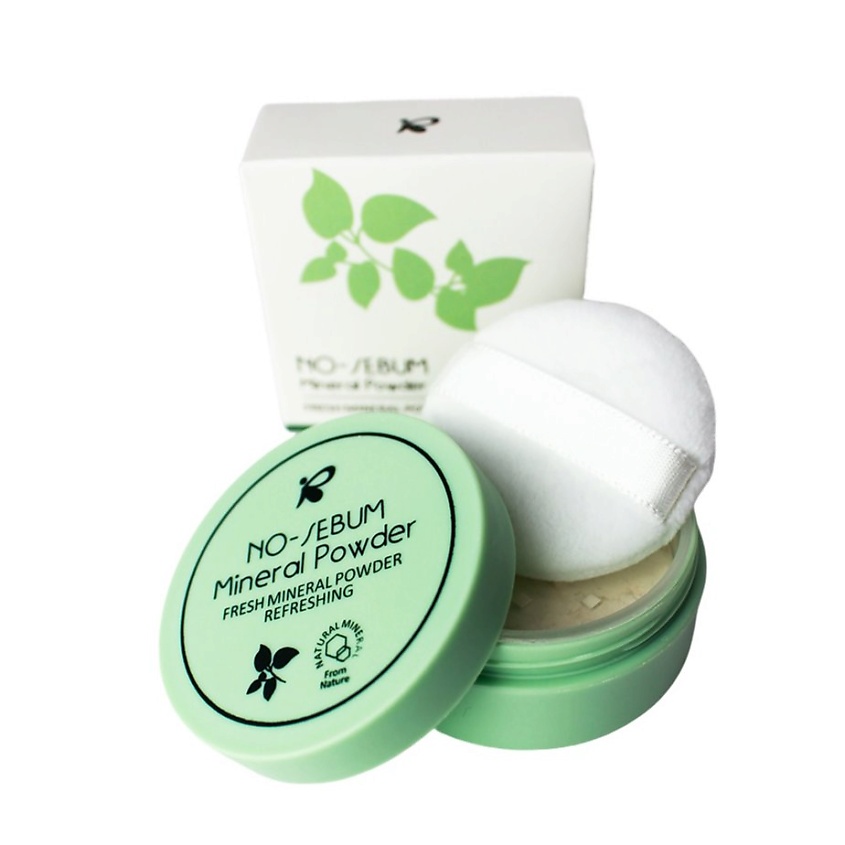 Изображение товара Минеральная рассыпчатая пудра для лица No Sebum SPARCLI матирующая 390 рублей