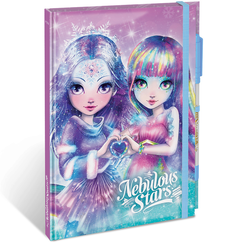 Изображение товара Блокнот NEBULOUS STARS Iceana 2в1 с гелевой ручкой
