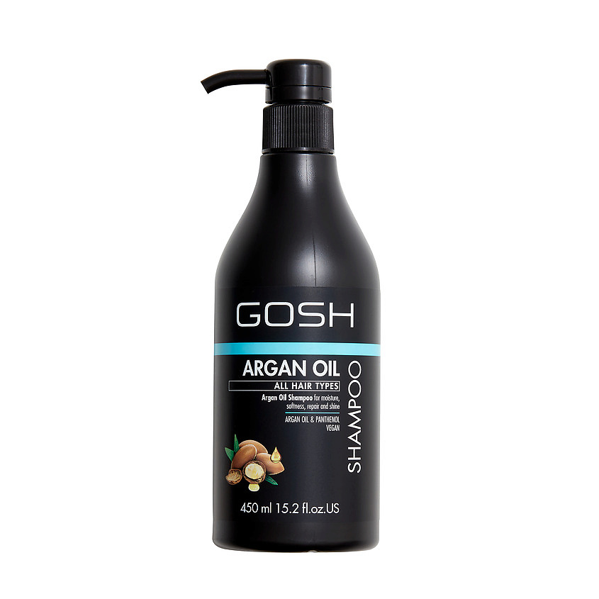 Изображение товара GOSH Шампунь для волос с аргановым маслом Argan Oil, 450 мл