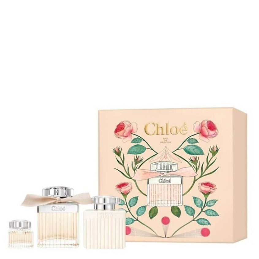 Изображение товара CHLOE Набор Chloé Eau de Parfum: Парфюмерная вода + Лосьон для тела + Минитаюра парфюмерной воды, 75 мл + 100 мл + 5 мл