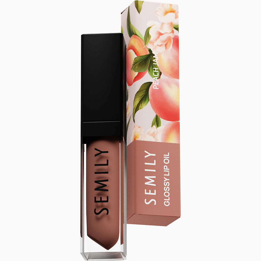 Изображение товара SEMILY Масло-блеск для губ, PEACH JAM