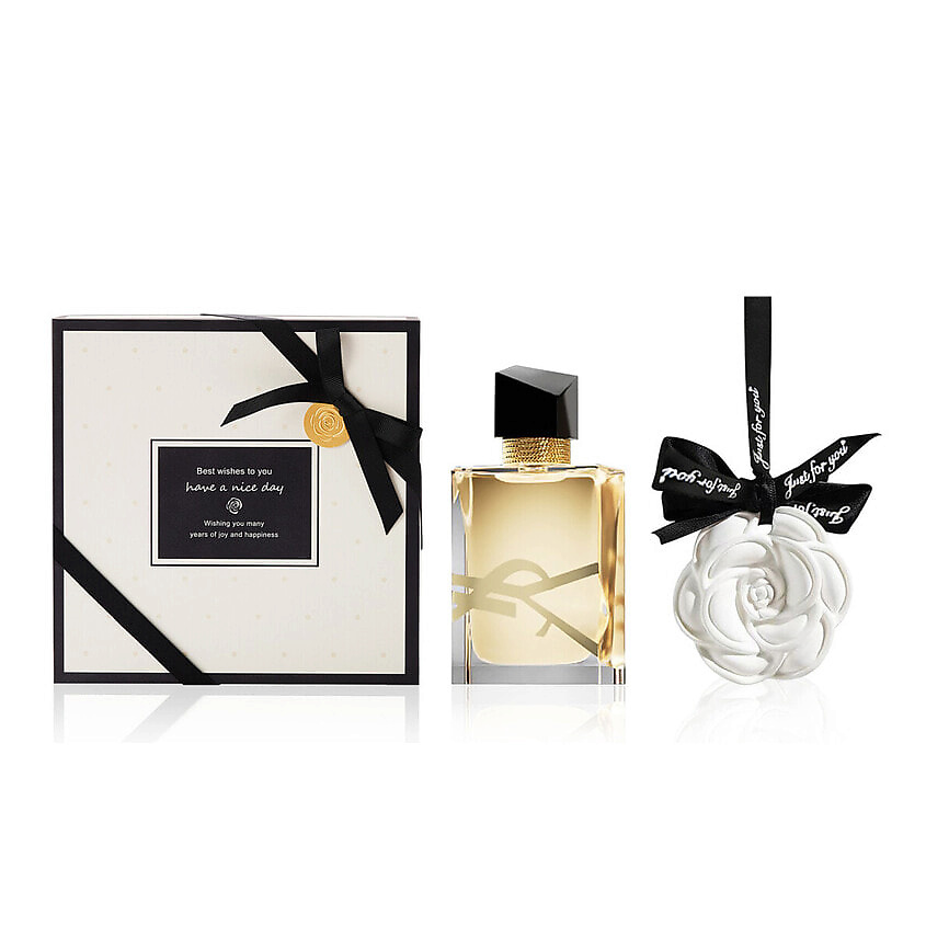 Изображение товара YVES SAINT LAURENT Парфюмерный набор Libre+Ароматическая подвеска+Подарочная коробка, 7,5мл