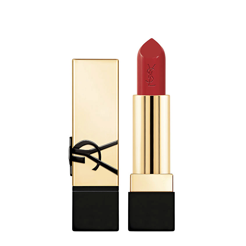Изображение товара YVES SAINT LAURENT Губная помада Rouge Pur Couture Caring Satin, R9 Brazen Bordeaux